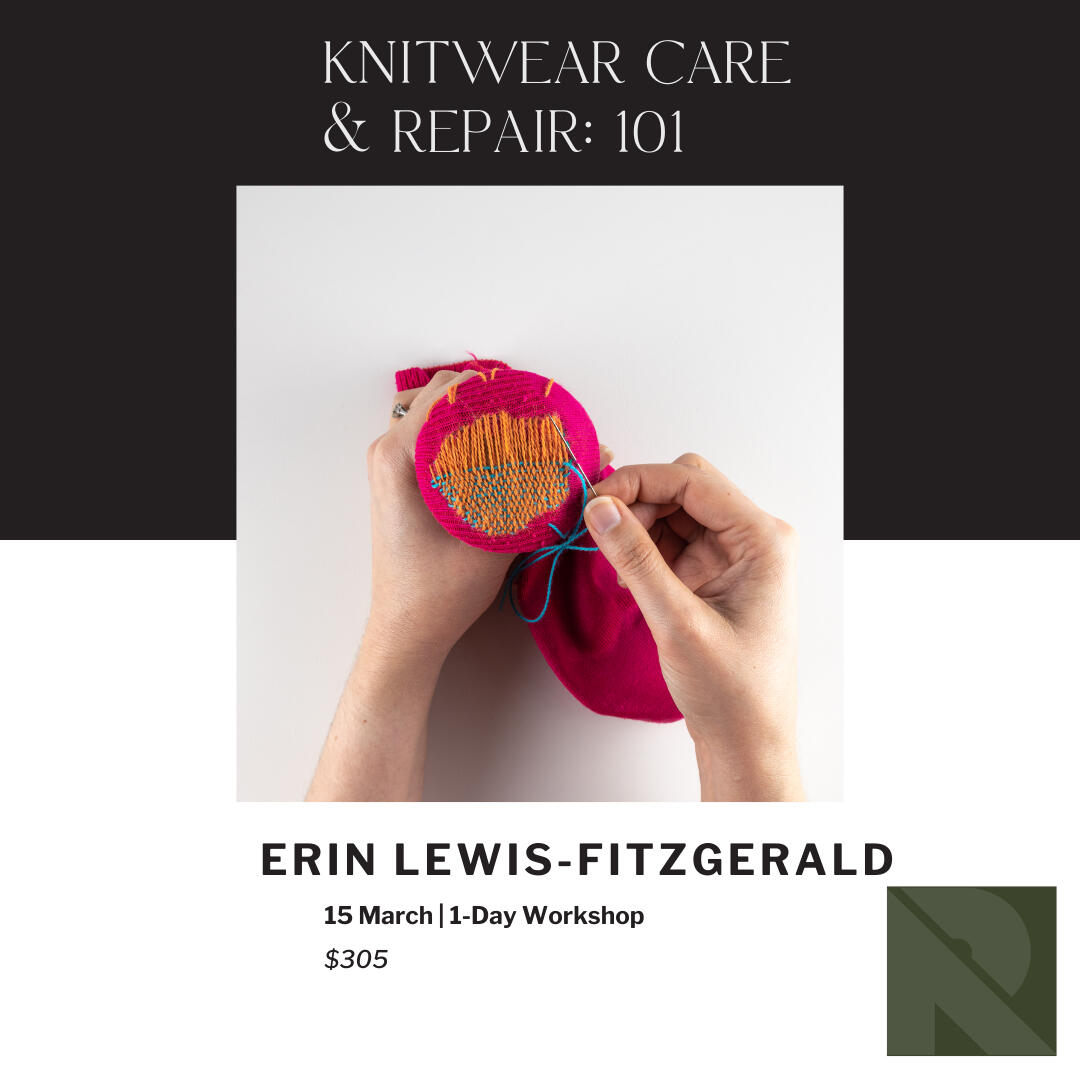 Knitwear Care & Repair 101